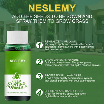 🔥Last Day Promotion🌱Hydro Seeding Lawn Solution