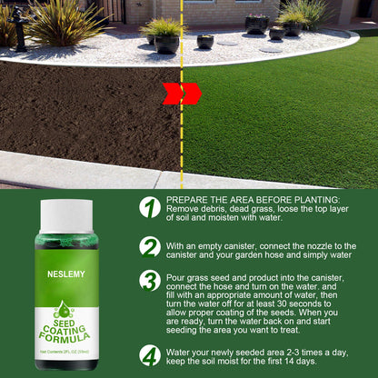 🔥Last Day Promotion🌱Hydro Seeding Lawn Solution