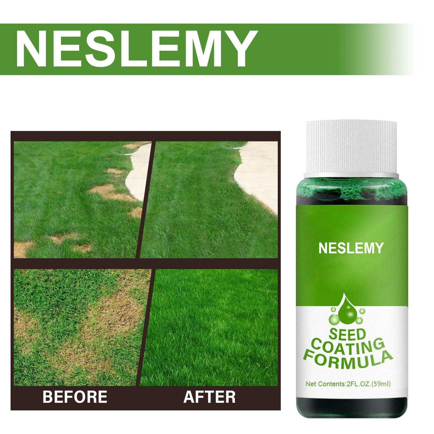 🔥Last Day Promotion🌱Hydro Seeding Lawn Solution