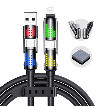 ⚡LOVILDS™ 4-in-1 USB Charging Cable mFish fast charging
