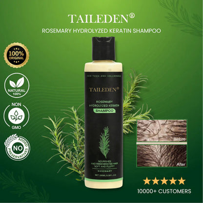 🌱 Organic Rosemary Hair Growth Shampoo
