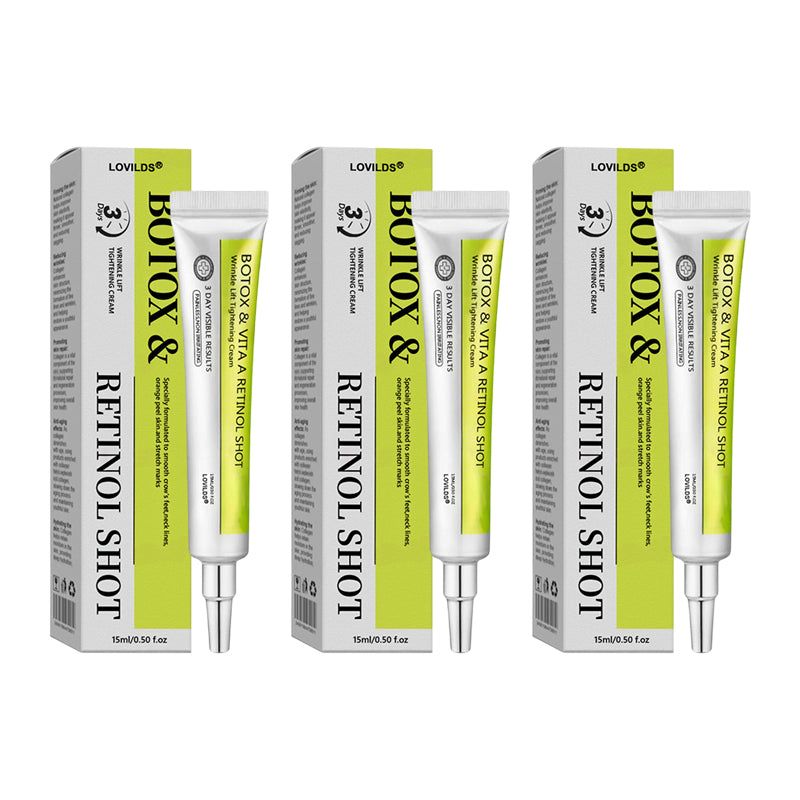 Regain youthful skin nown 💫LOVILDS® BOTOX & VITA A RETINOL SHOT Wrinkle Lift Tightening Cream