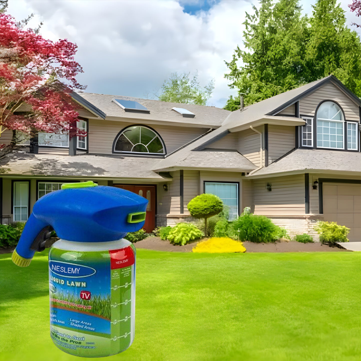 🔥Last Day Promotion🌱Hydro Seeding Lawn Solution