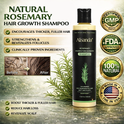 🔥LAST DAY 50% OFF - 🌿Alisanda® Organic Rosemary Hair Growth Shampoo