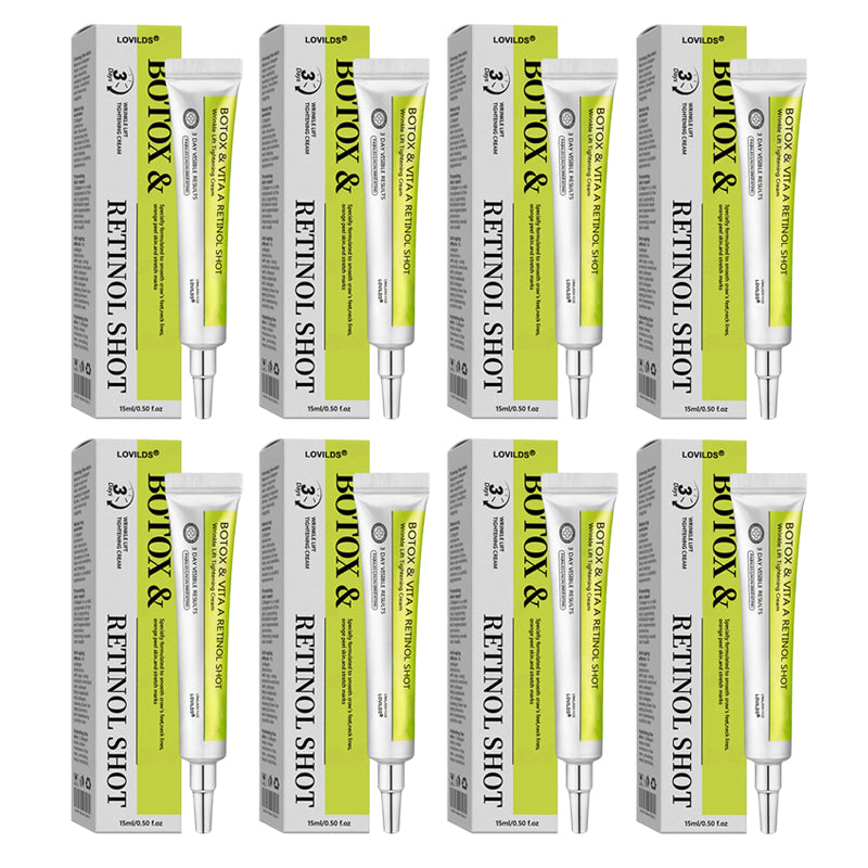 Regain youthful skin nown 💫LOVILDS® BOTOX & VITA A RETINOL SHOT Wrinkle Lift Tightening Cream
