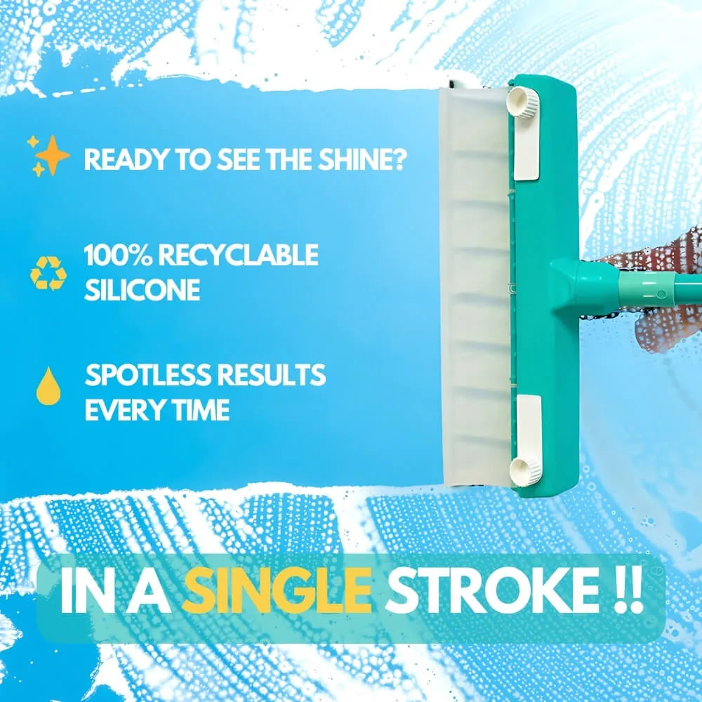 Alisanda™ Recyclable Silicone Window Squeegee Kit