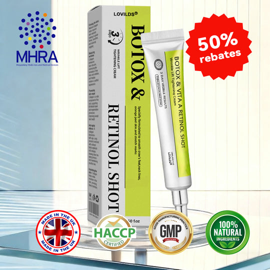 Regain youthful skin nown 💫LOVILDS® BOTOX & VITA A RETINOL SHOT Wrinkle Lift Tightening Cream