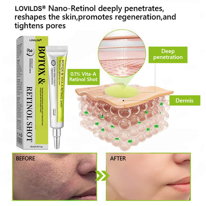 Regain youthful skin nown 💫LOVILDS® BOTOX & VITA A RETINOL SHOT Wrinkle Lift Tightening Cream