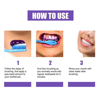 Teeth Whitening, Stains Removal, Tooth Cleaning Brightening Toothpaste